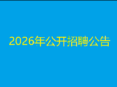2026年公开招聘工作人员拟聘用人员公示